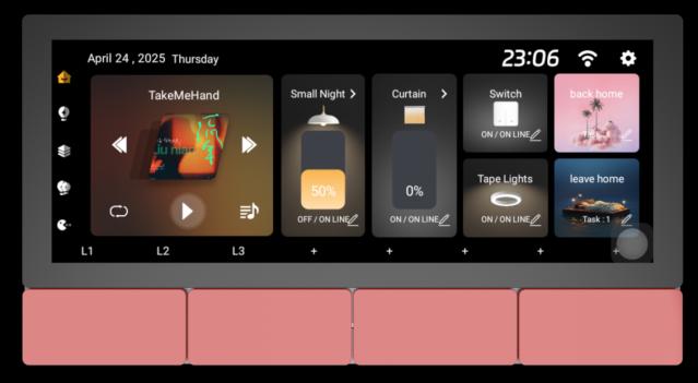 Smart home energy control panel